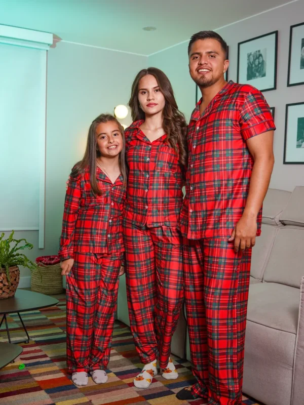 Pijama Cuadros clásica
