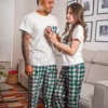 Pijama Verde cuadros